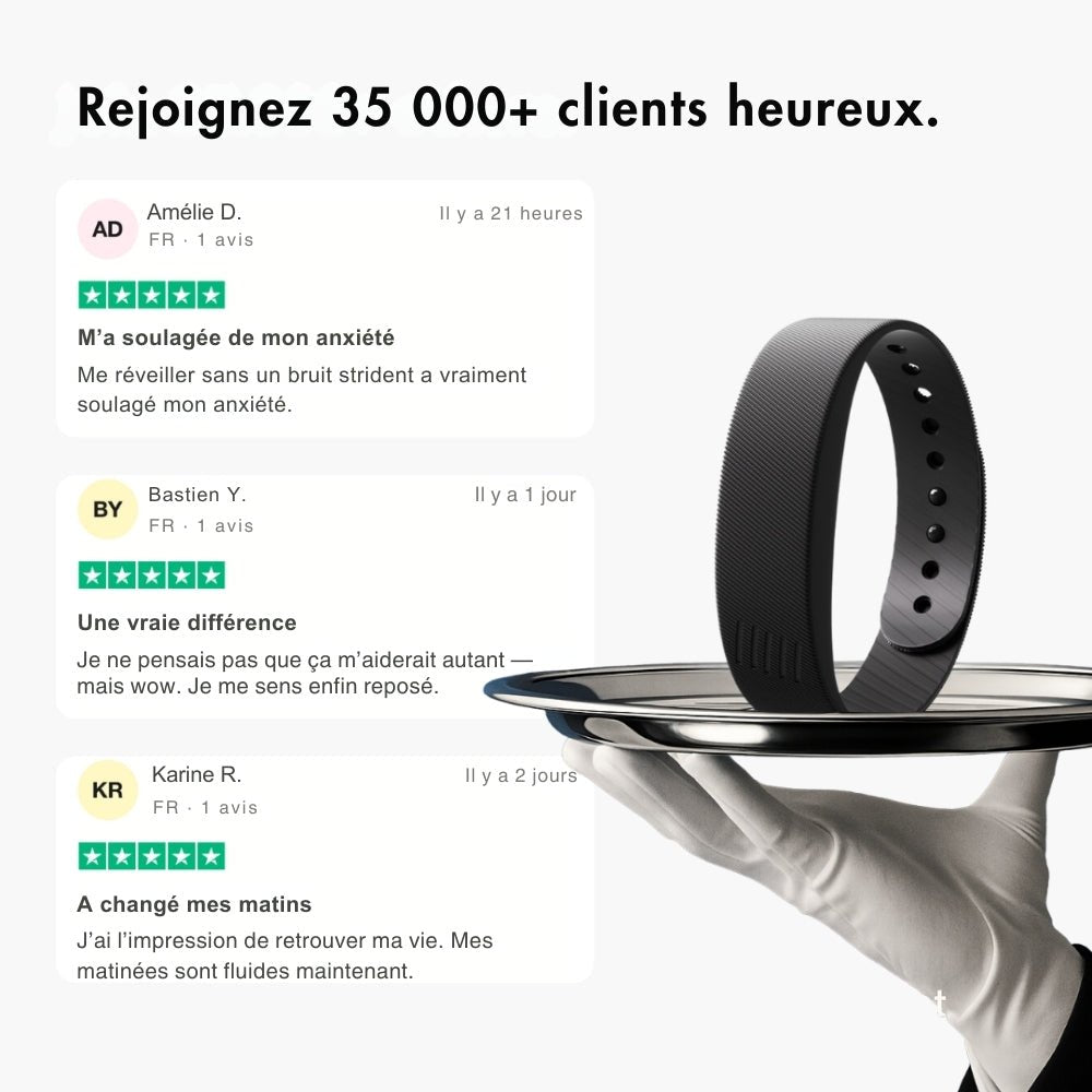 Bracelet vibrant – Réveil 100% garanti - CIRCALIA