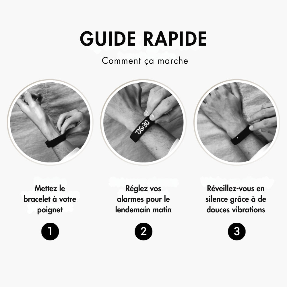 Bracelet vibrant – Réveil 100% garanti - CIRCALIA